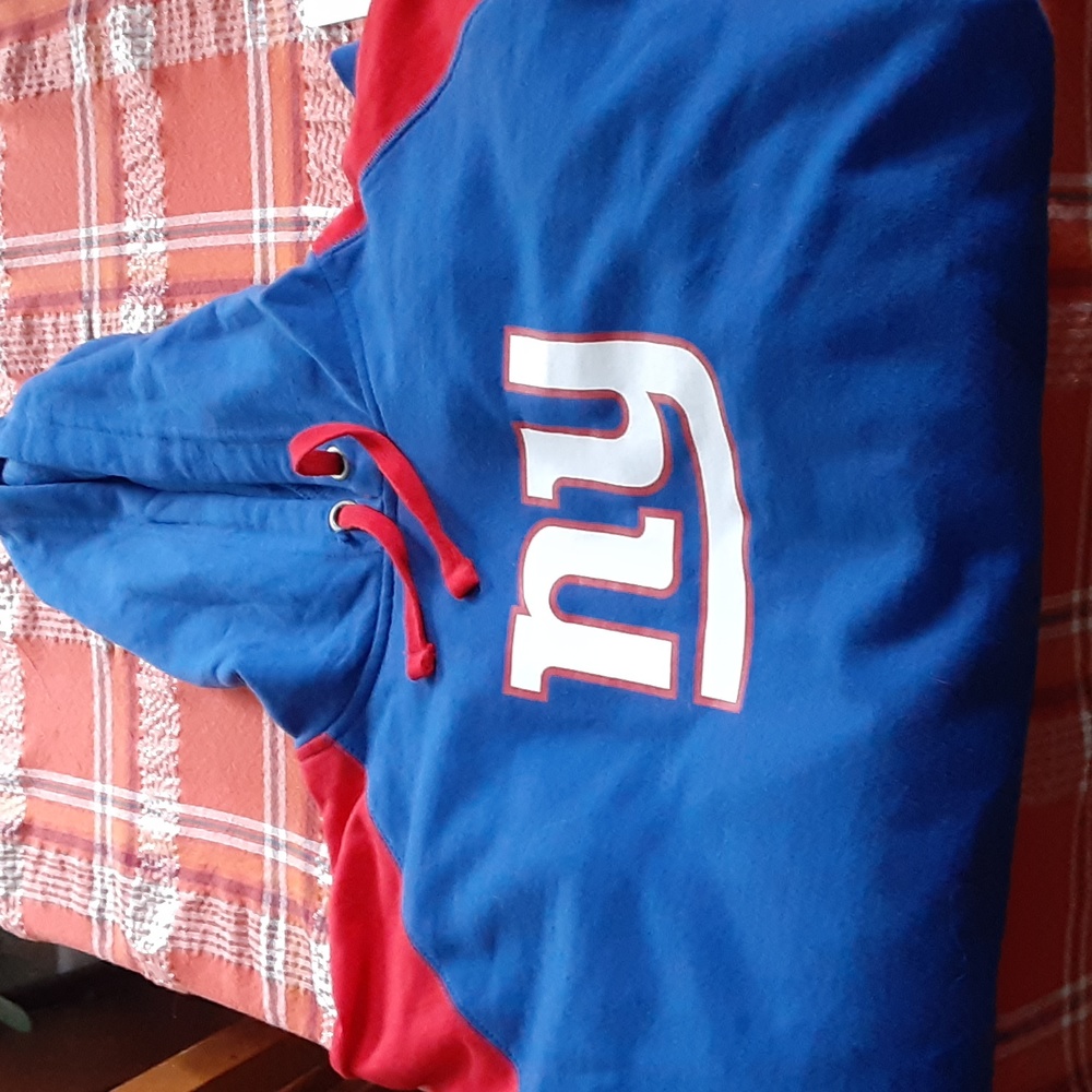 NFL TEAM APPAREL New York Giants Sweatshirt Hoodie,  Giants Leadhood.